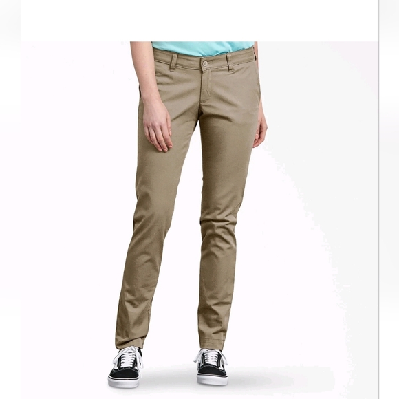 NWT Dickies Girl Juniors Classic 5 Pocket Skinny Pant HH164 SIZE 3 - Picture 4 of 13